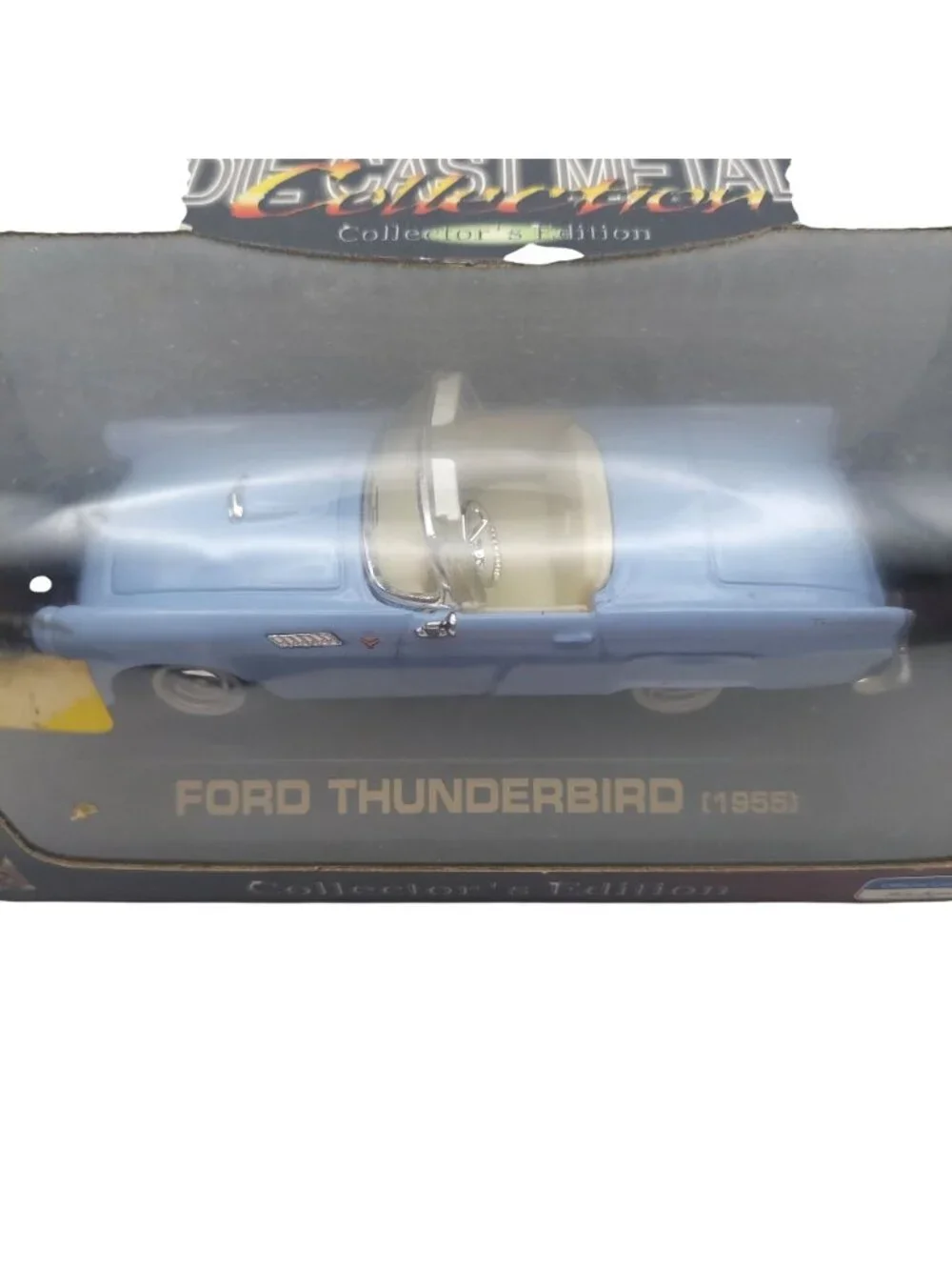 Ford Thunderbird Die Cast Model Set of 2 1955 & 2000 1:43 Collectors Edition